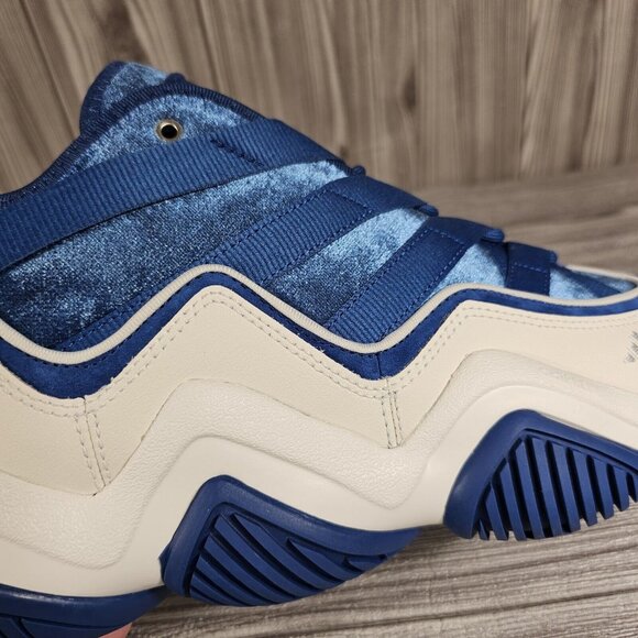 Adidas Kobe Top Ten 2010 Velour Track Suit Blue/White - IE7232 - Men\'s Size 11.5 main image 11